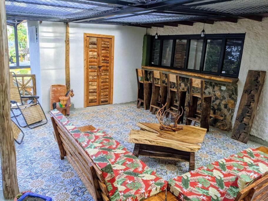 El Encanto Mountain Cabin Salento Esterno foto