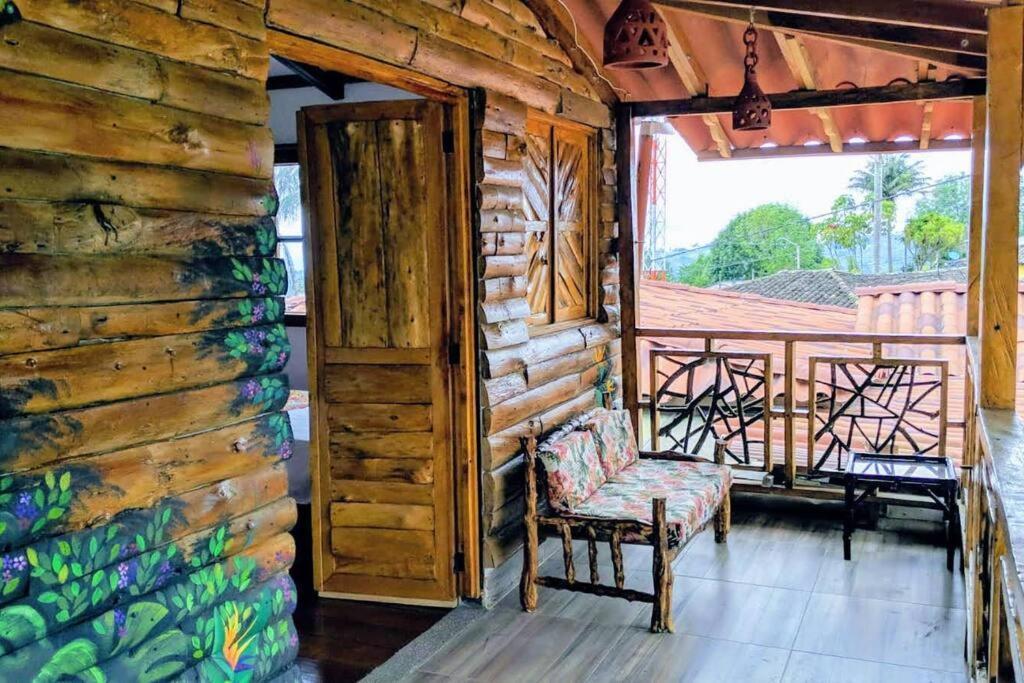 El Encanto Mountain Cabin Salento Esterno foto