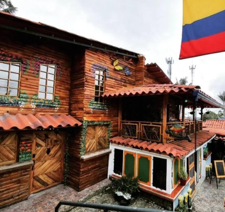 El Encanto Mountain Cabin Salento Esterno foto